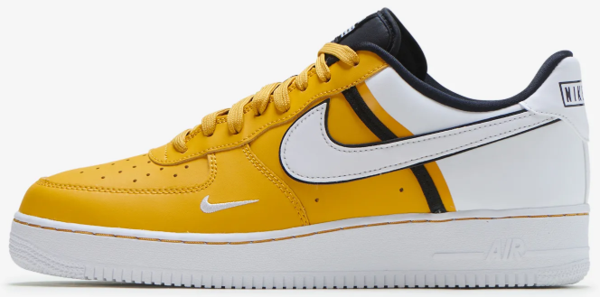 Tenis nike af1 amarillo sale