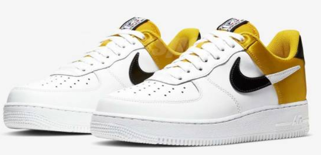 Nike af1 amarillos shop