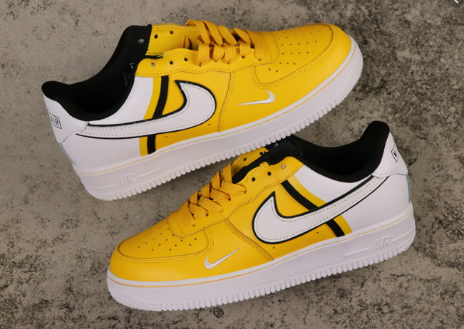 Air force one nike yellow discount