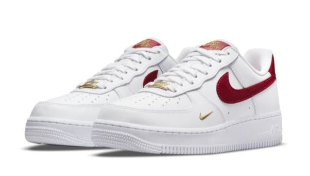 Gold white air force 1 best sale