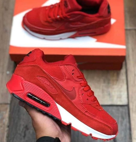 Air max 90 rojos hotsell
