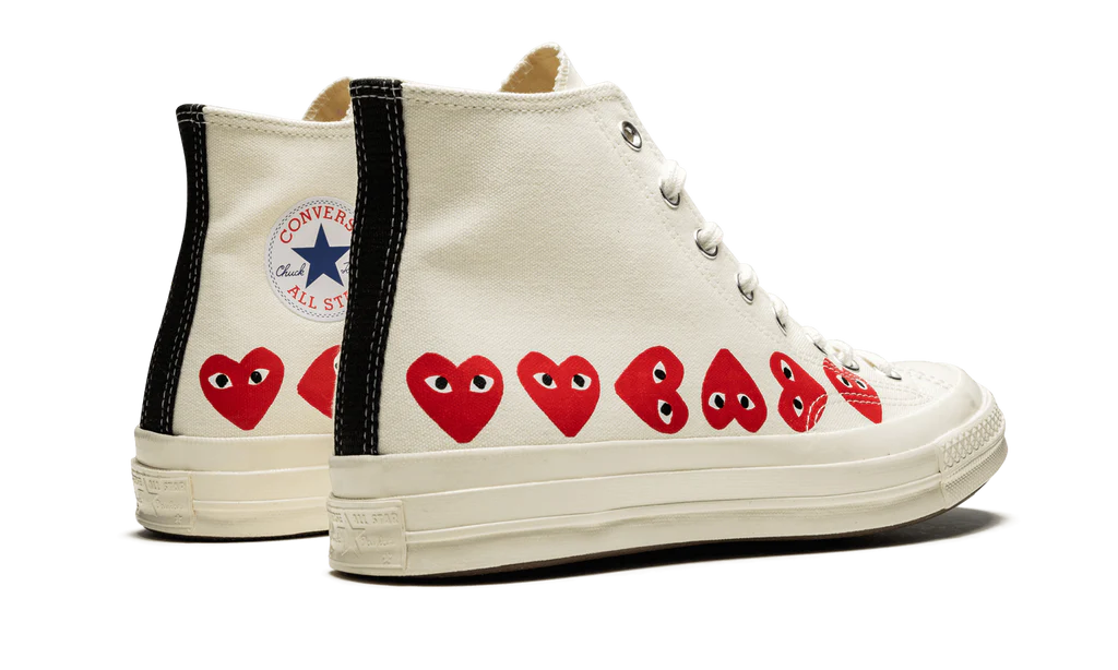 Converse x cdg blancas best sale