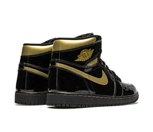 Jordan 1 High BLACK METALLIC GOLD