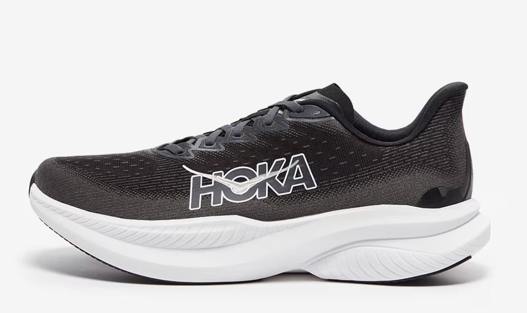 Hoka Mach 6 BLACK WHITE