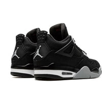 Cargar imagen en el visor de la galería, Jordan 4 Retro BLACK CANVAS