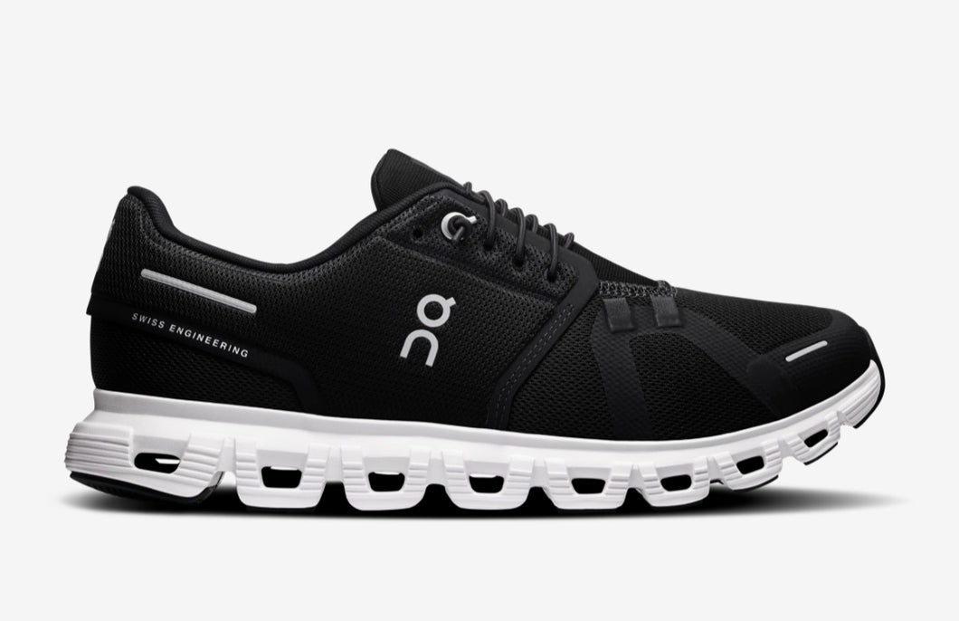 On Cloud 6 WHITE BLACK