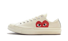 Cargar imagen en el visor de la galería, Converse Chuck 70 x Comme Des Garcons Ox PLAY WHITE