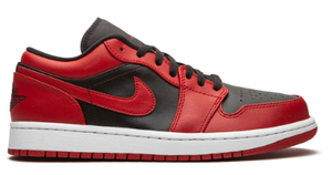 Air Jordan 1 Low  BLACK GYM RED