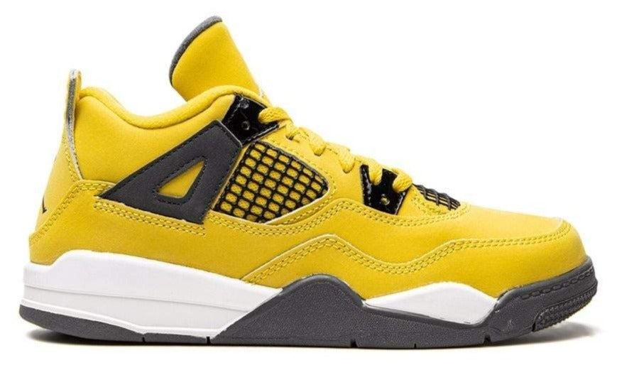 Jordan retro best sale 4 amarillo