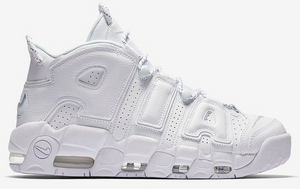 More uptempo triple white hotsell