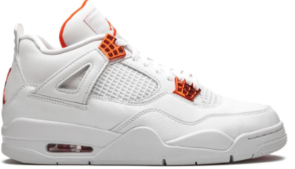 Air Jordan Retro 4 METALLIC ORANGE