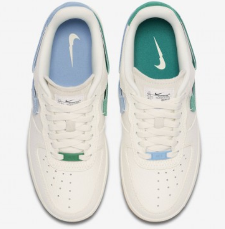 Af1 sales vandalized green