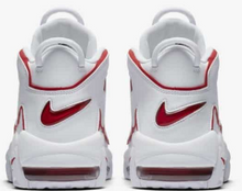 Cargar imagen en el visor de la galería, Nike Air More Uptempo WHITE RED