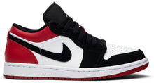 Cargar imagen en el visor de la galería, Air Jordan Low 1 BLACK TOE