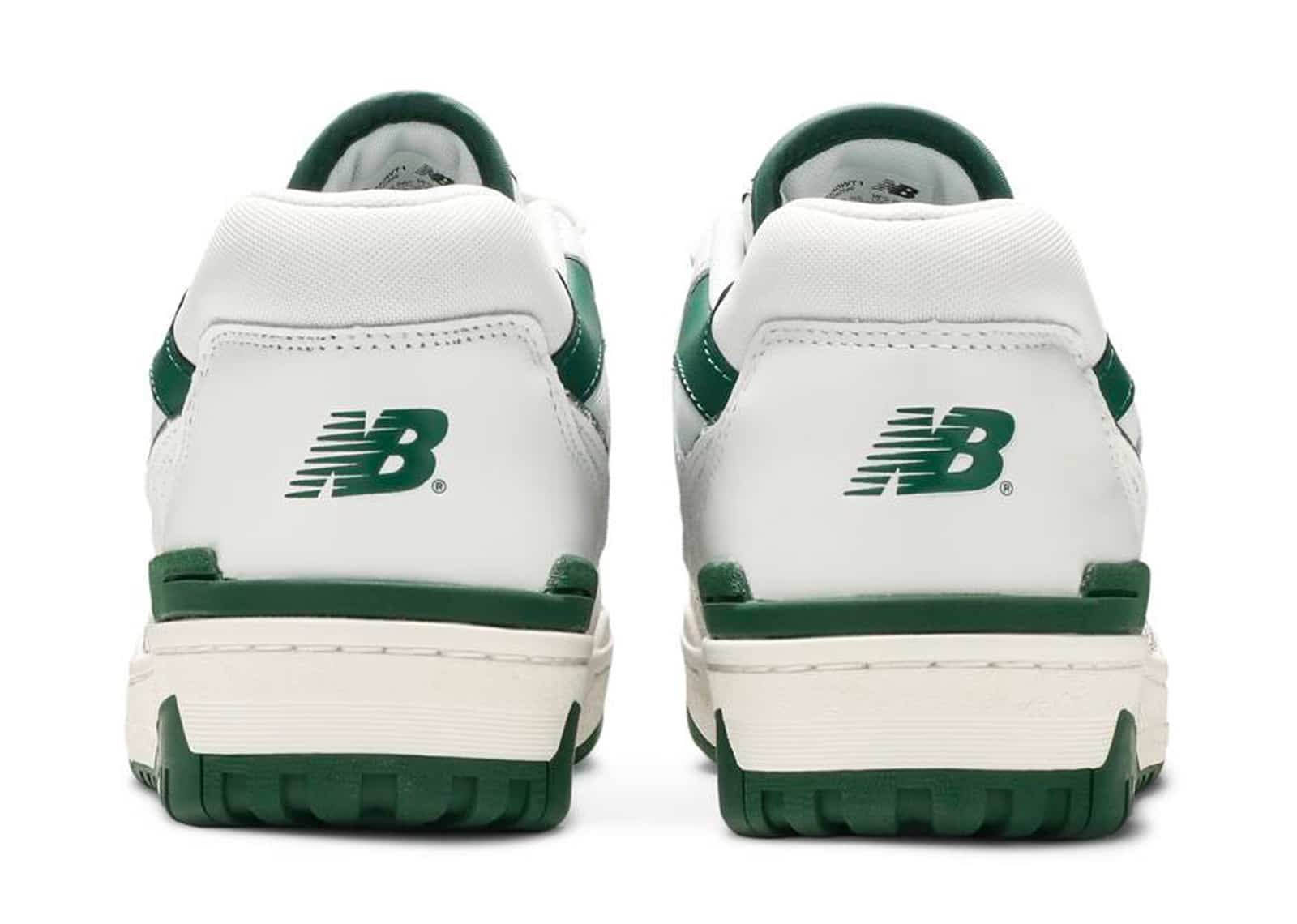 Zapatillas de deporte blancas con suela de goma 550 de New Balance