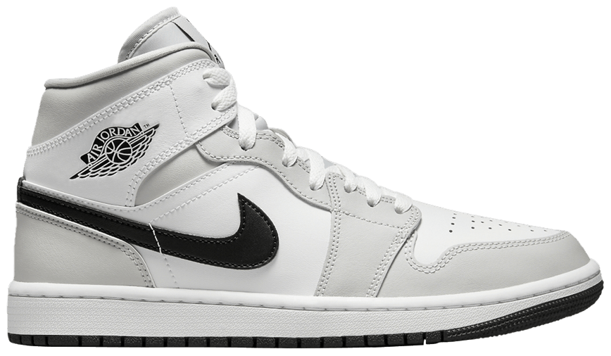 Air Jordan 1 Mid LIGHT SMOKE GREY