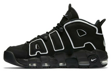 Cargar imagen en el visor de la galería, Nike Air More Uptempo 96 BLACK WHITE