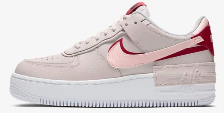 Air force 1 outlet shadow women's phantom/echo pink/red