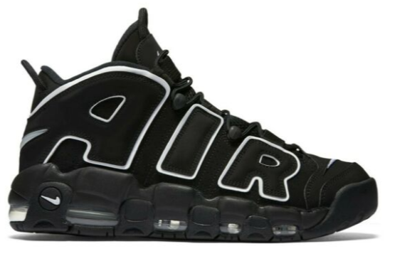 Nike Air More Uptempo 96 BLACK WHITE