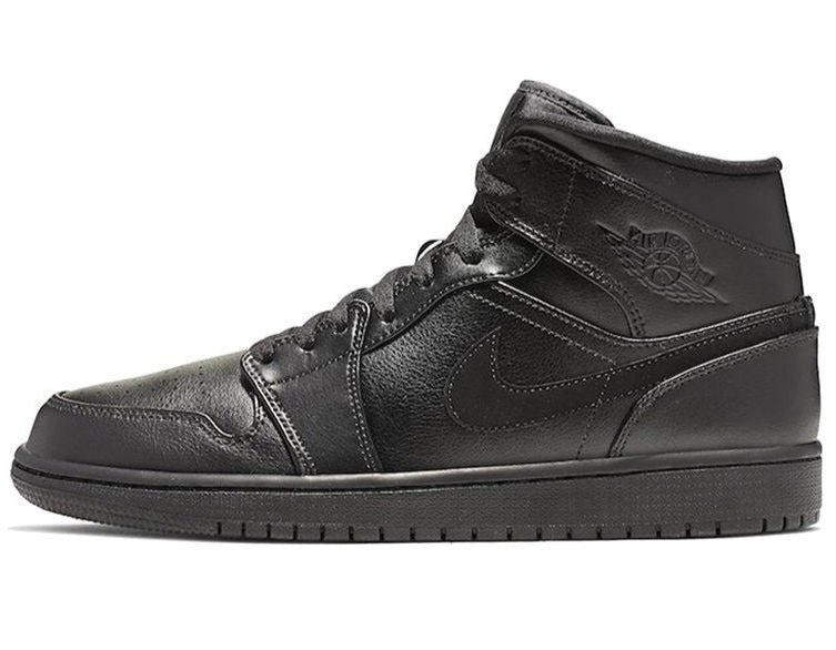 Air Jordan 1 Mid TRIPLE BLACK