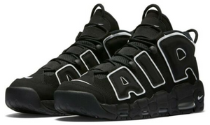 Nike Air More Uptempo 96 BLACK WHITE