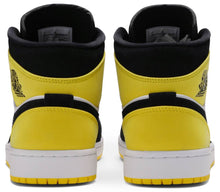 Cargar imagen en el visor de la galería, Air Jordan 1 Mid YELLOW TOE BLACK